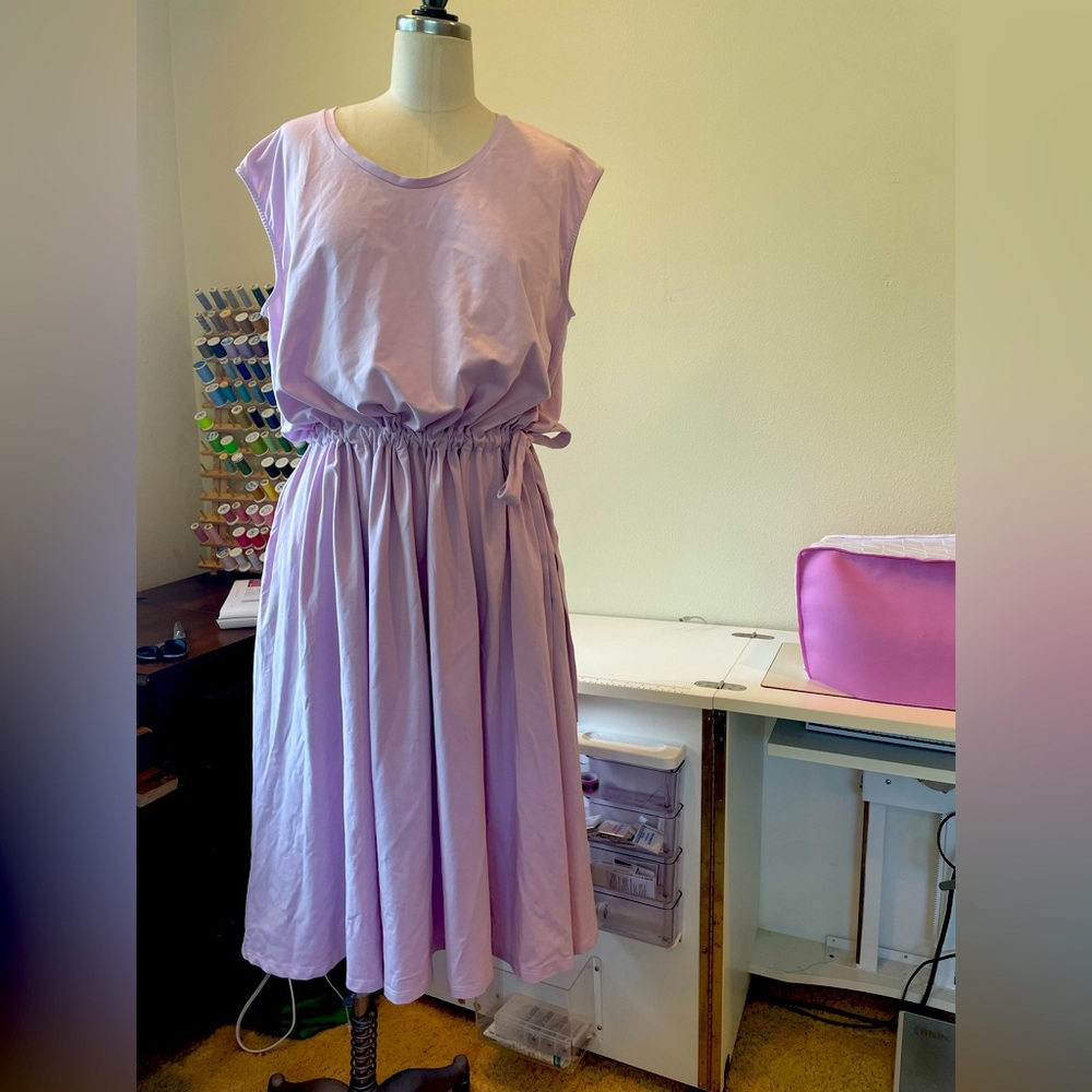 Knit Jersey midi dress